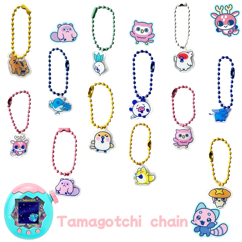 Bandai Model Tamagotchi - سلسلة معلقة صغيرة أصلية من Tamagotchi