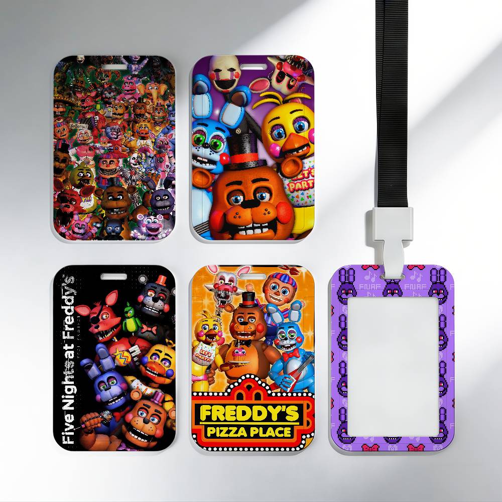 Funko Pop Protector - حافظة بطاقات واقية بتصميم لعبة F-FNAF،