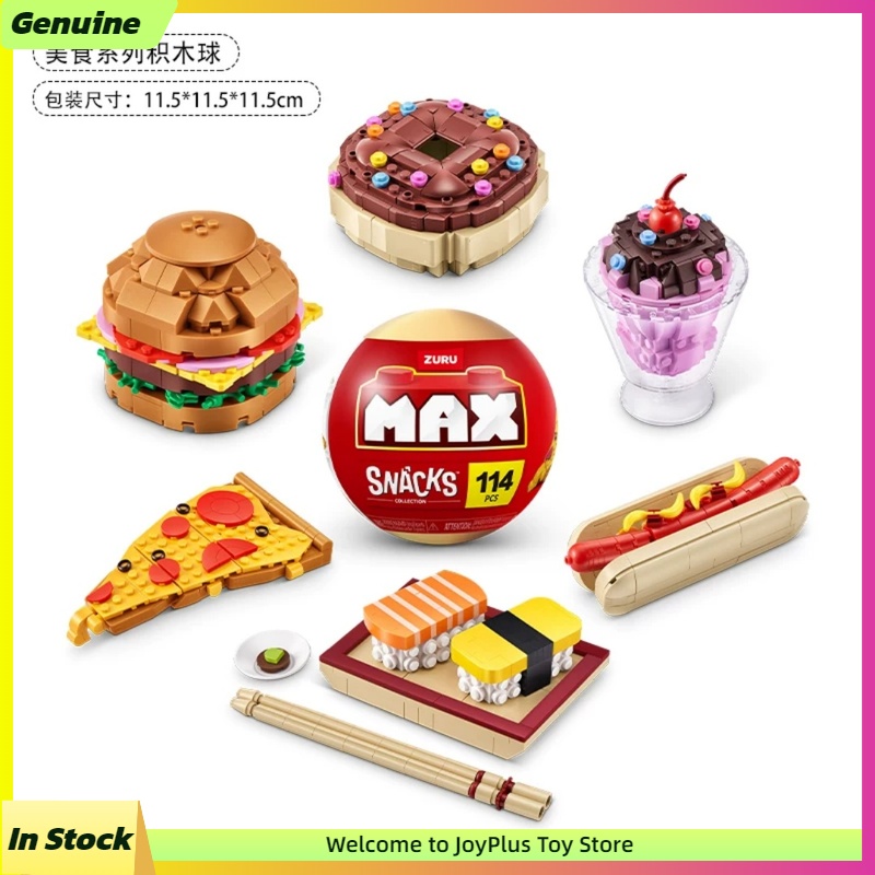 Building Block Mini - صندوق مفاجآت زورو ماكس للوجبات الخفيفة،