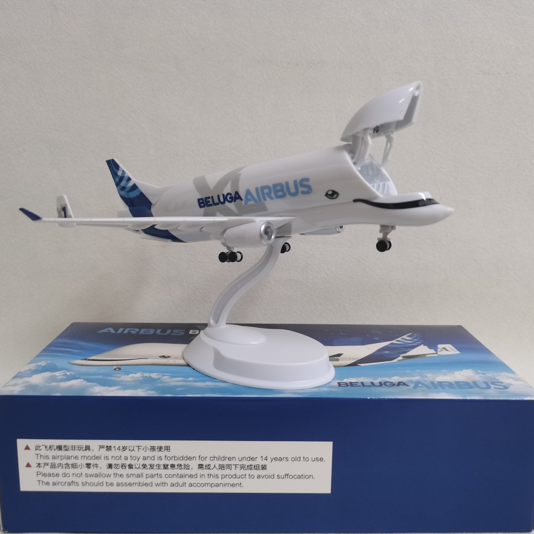 Model Airplane Plastic - نموذج طائرة مصغر من ABS بمقياس