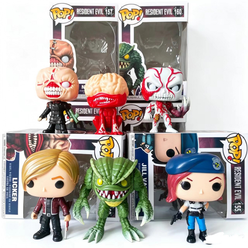 Vinyl Figure Blank - تماثيل شخصيات ريزيدنت إيفيل الكلاسيكية، نماذج