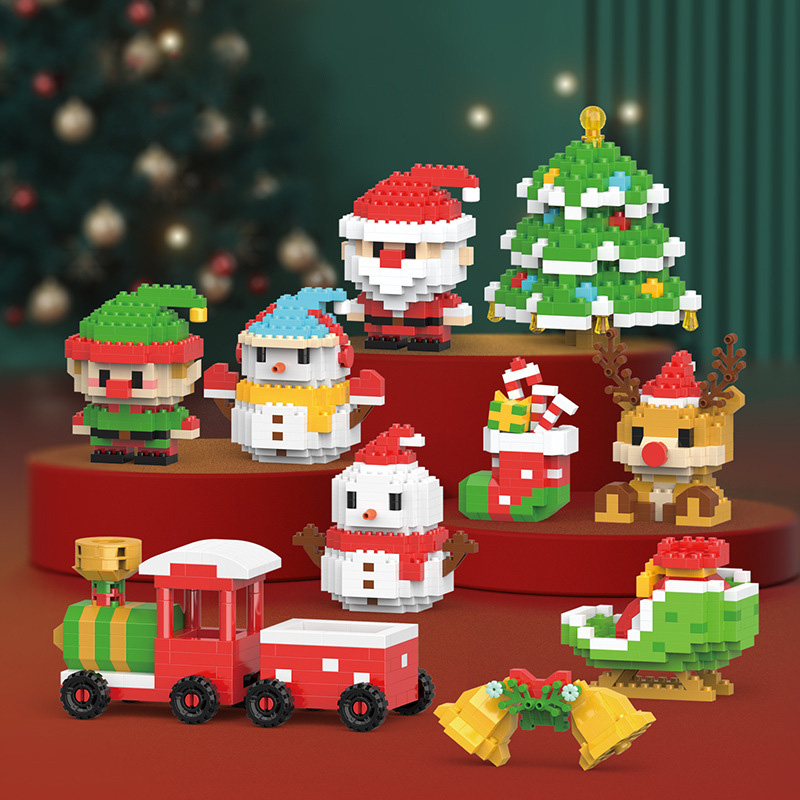 مكعبات بناء صغيرة لعيد الميلاد - مراجعة Building Block Mini وسعره