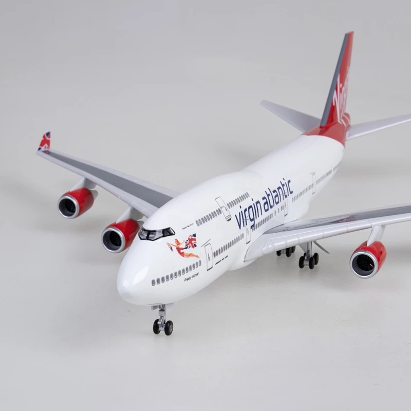 نموذج طائرة فيرجن أتلانتيك B74 - مراجعة Model Airplane Plastic وسعره
