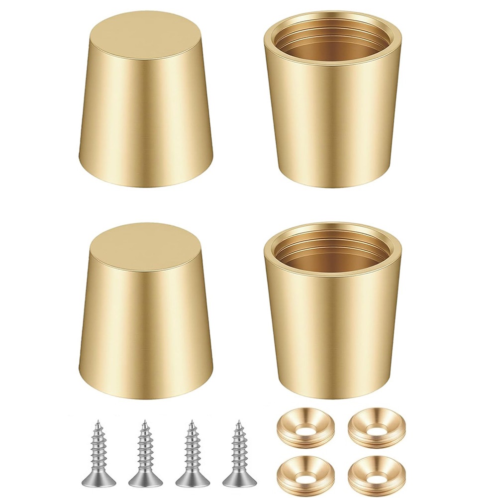4 قطع من أقدام النحاس لحوامل ا - مراجعة Display Risers Set وسعره