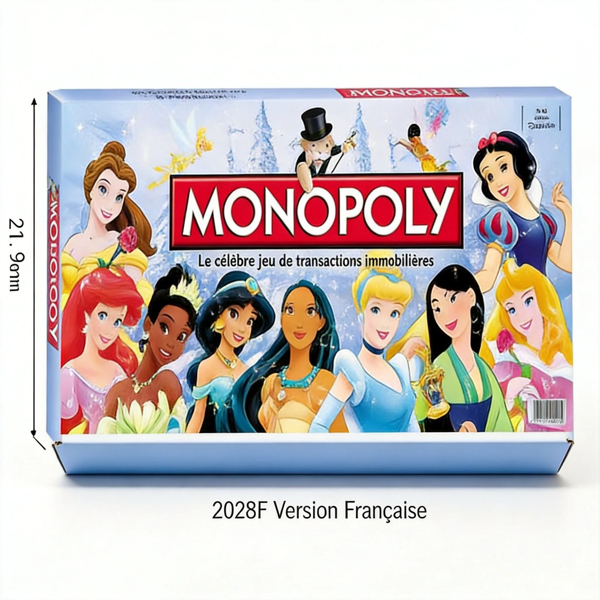 مونوبولي: الأميرات من ديزني -  - مراجعة Hasbro Game Monopoly وسعره