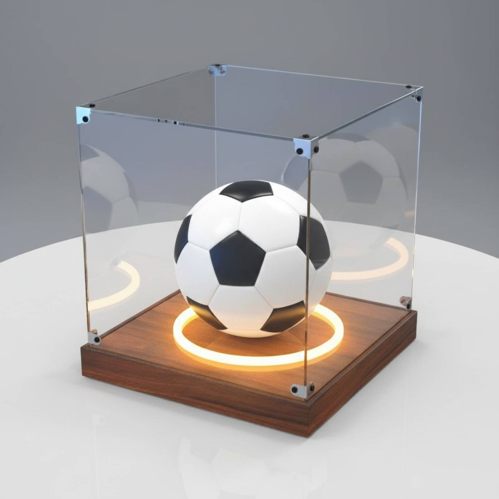 صندوق عرض كروي من الأكريليك لح - مراجعة Display Case Acrylic وسعره