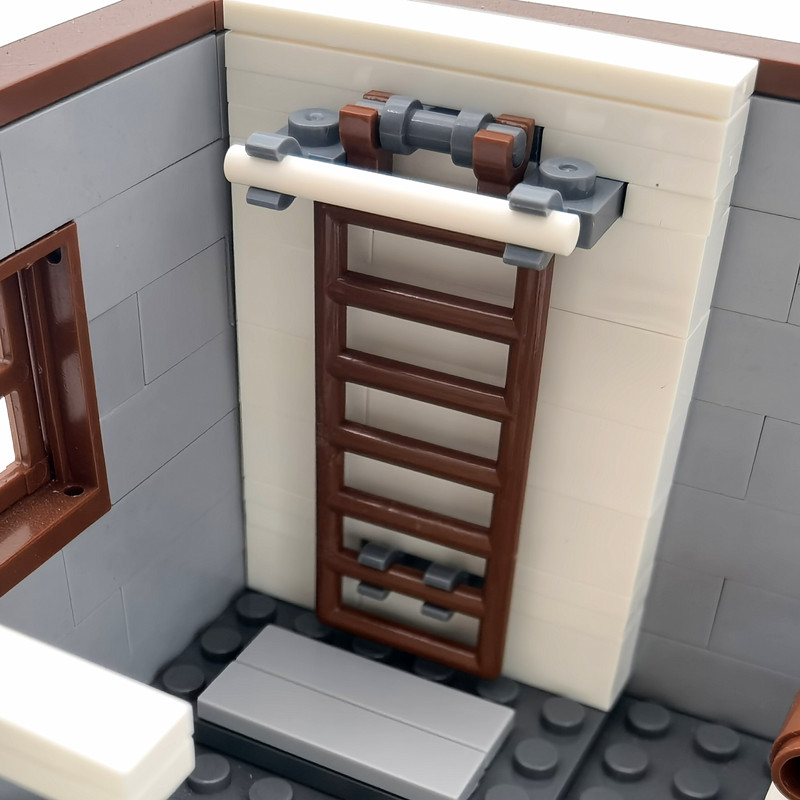 MOC الأثاث قوالب بناء كتل أجزا - مراجعة Lego Set City وسعره
