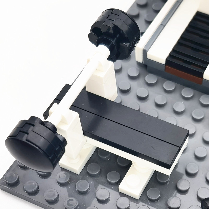 MOC الأثاث قوالب بناء كتل أجزا - مراجعة Lego Set City وسعره