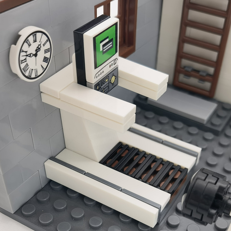 MOC الأثاث قوالب بناء كتل أجزا - مراجعة Lego Set City وسعره
