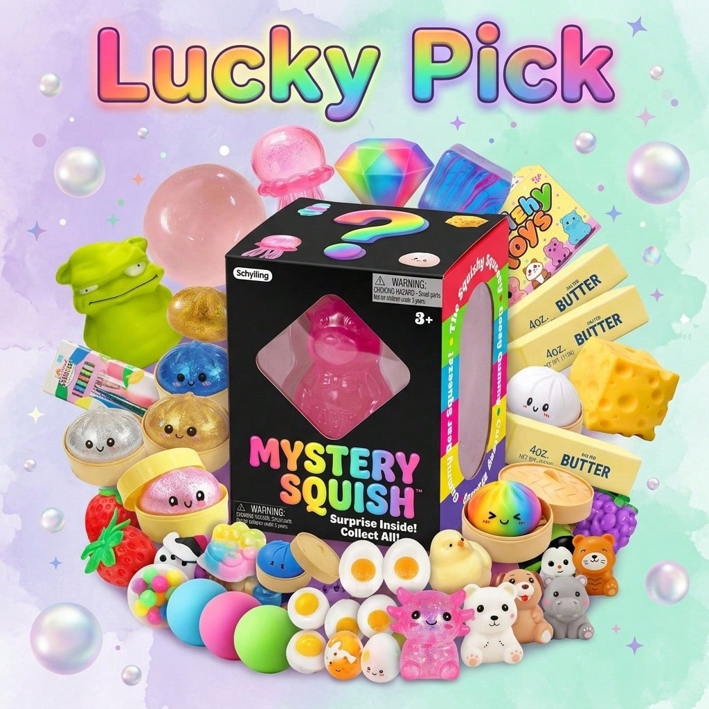 صندوق مفاجآت غامض جديد لعام 20 - مراجعة Mystery Box Blind Bag وسعره