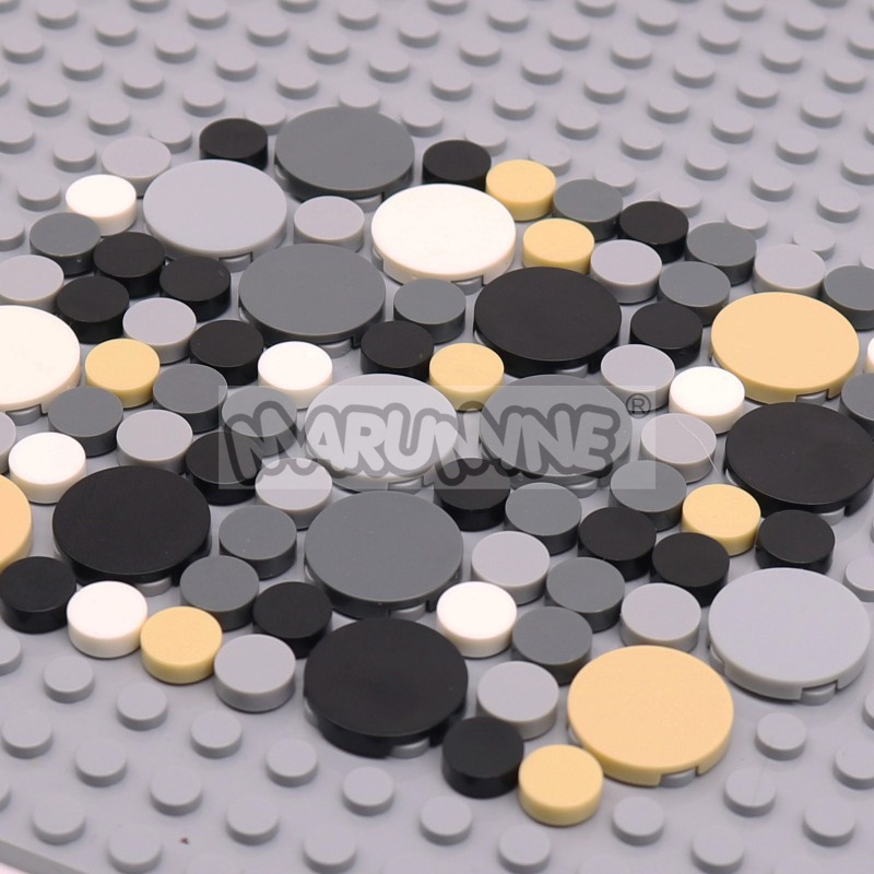 350 قطعة كتل بلاط مستديرة 1x1  - مراجعة Lego Set City وسعره