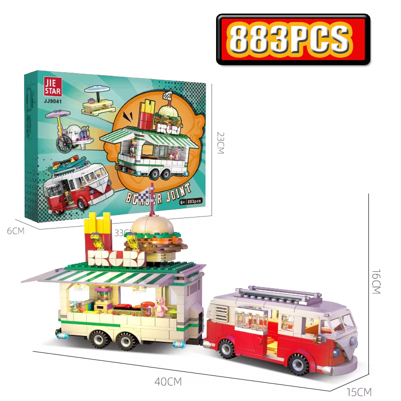 مجموعة مكعبات بناء شاحنة البرج - مراجعة Building Block Mini وسعره